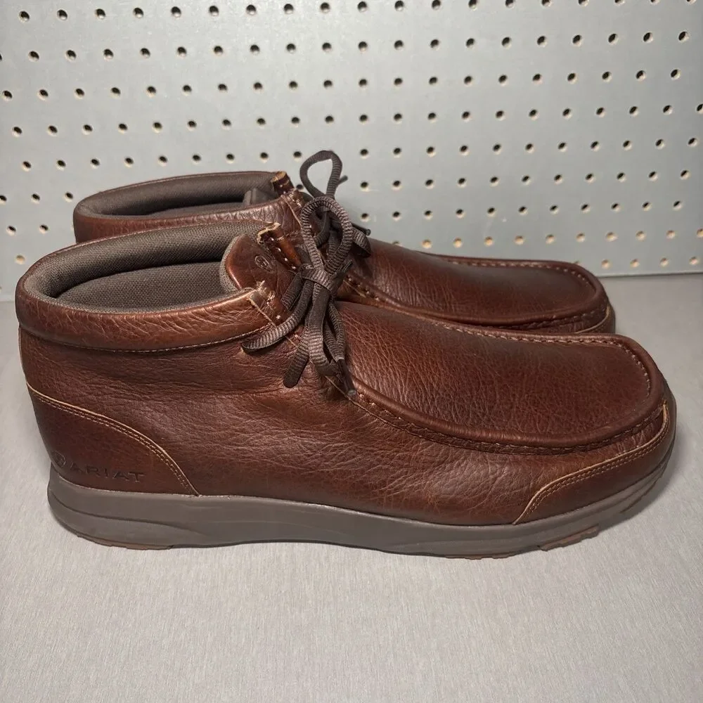 Ariat Spitfire Boots Mens Sz 14 Brown Casual Waterproof 10044487 Deepest Clay